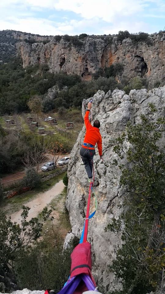 Ocak 2018 Geyikbayırı 2. DOST Highline